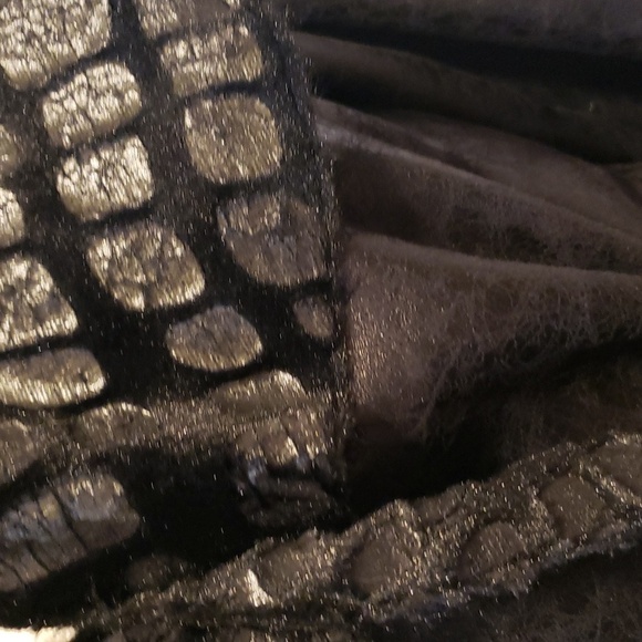 VINTAGE CHI REVERISABLE FAUX LEATHER JACKET BY Carlos Falchi - Picture 2 of 9